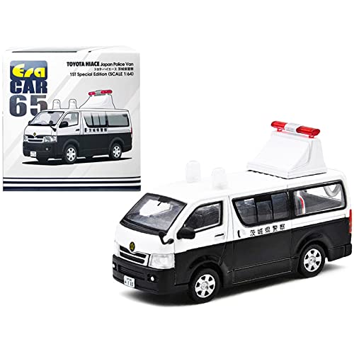 Era CAR 1/64 トヨタ ハイエース 茨城県警察