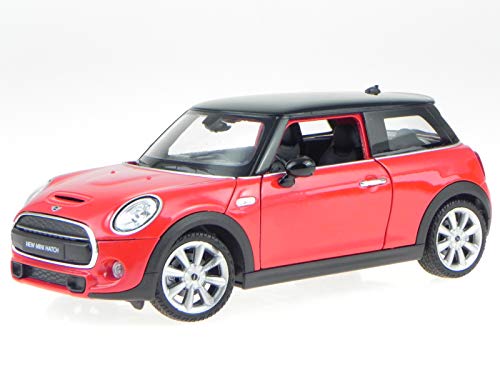 ウィリー ミニカー 1/24 ミニクーパー S MINI HATCH 2-DOOR 2015 レッド 並行輸入品