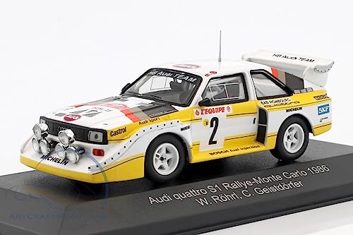 CMR アウディ ミニカー 1/43 ラリー モンテカルロ クワトロ スポーツ S1 QUATTRO SPORT N2 4th 1986 夜間走行仕様 並行輸入品