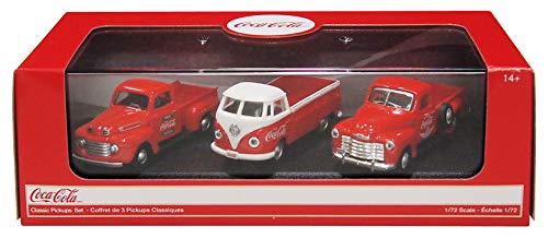 Coca-Cola Collectibles 1/72 クラシック ピックアップ セット 完成品